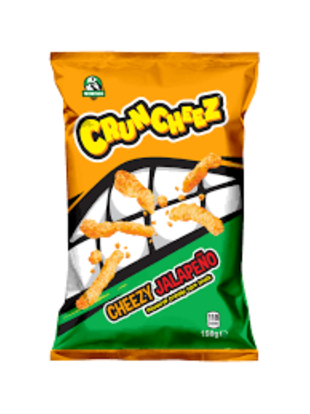 INVENTURE CRUNCHEEZ CHEEZY JALAPENO 150G